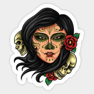 Face the Death Sticker